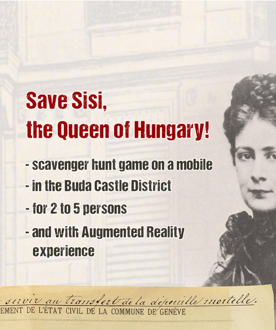 Buda Castle MOBILE SCAVENGER HUNT GAME BUDAPEST: Save Sissi the Queen!